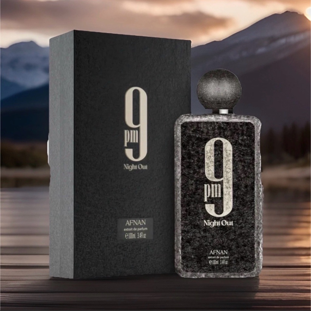 Afnan 9pm Night Out Extrait De Parfum 100ml 34 Fl Oz Spray Brand New Tester